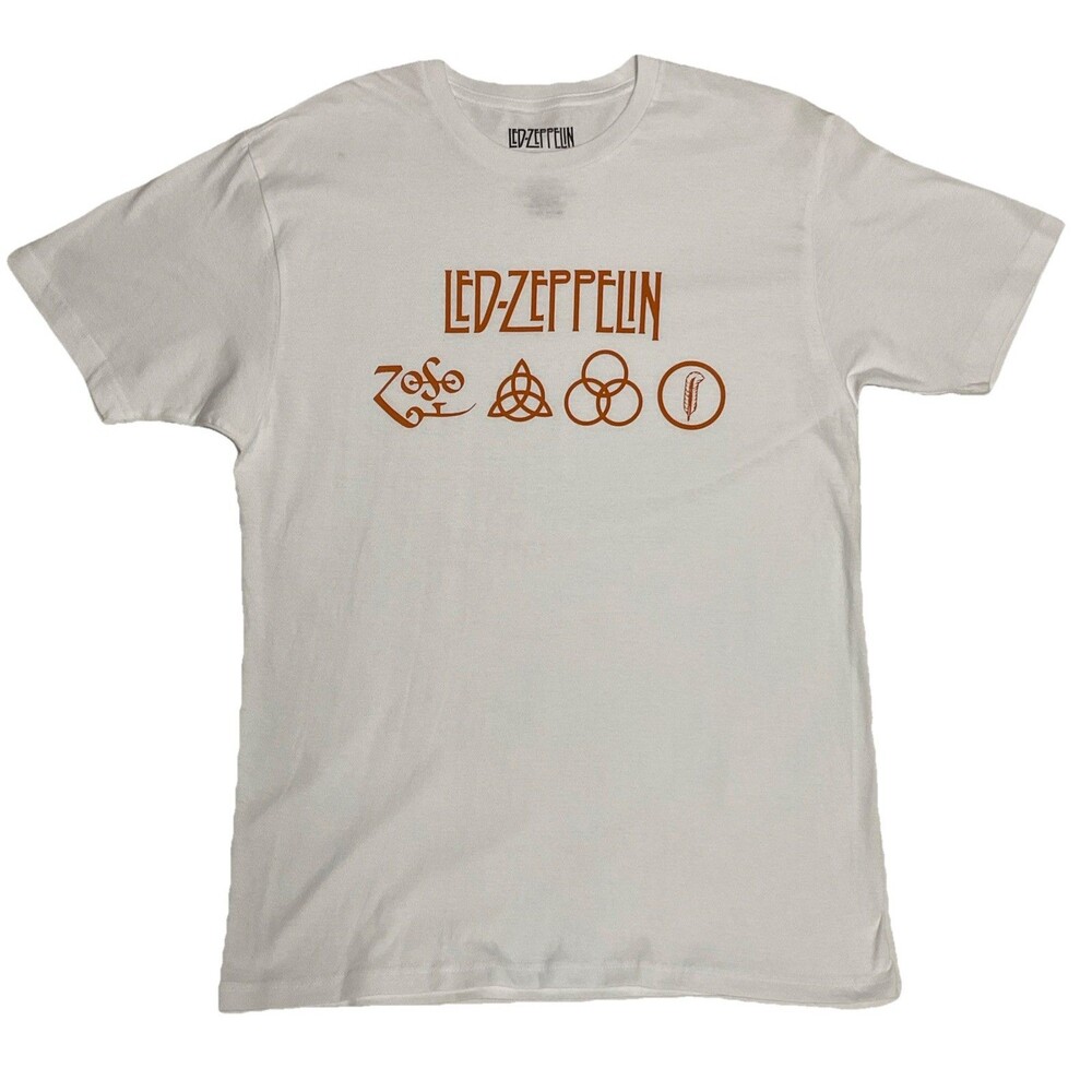 Led Zeppelin IV Large Band Tee Tshirt Men’s Unisex Womens Four Graphic NWOT